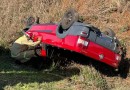 Motorista fica ferido em capotamento registrado entre Flor da Serra do Sul e Marmeleiro