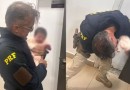 Policial salva recém-nascido engasgado após família percorrer 10 km no Paraná