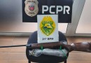 Polícia Militar atende caso de violência doméstica e apreende arma de fogo