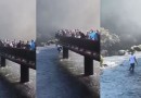 Turista que pulou nas Cataratas do Iguaçu para pegar celular é multado em quase R$ 8 mil