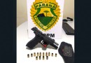 Após denúncias de disparos, homem é detido por porte ilegal de arma de fogo