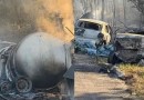 Batida seguida de explosão deixa quatro mortos na BR-163, em MS
