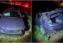 Saída de pista mobiliza Bombeiros entre Chopinzinho e Coronel Vivida
