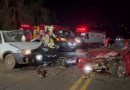 Grave acidente deixa quatro feridos em Francisco Beltrão