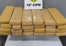 Homem é preso com cerca de 20 quilos de maconha