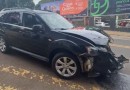 Acidente de trânsito é registrado no centro de Beltrão