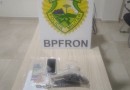 BPFRON apreende arma de fogo após adolescente ser baleada na cabeça