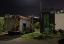 Corpo de Bombeiros retira enxame de abelhas em residência no bairro Sadia