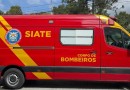 Corpo de Bombeiros é acionado após idoso sofrer queda no bairro Alvorada