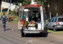 Ciclista sofre queda e fica ferido