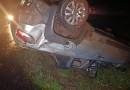 Homem fica ferido após capotamento na BR-163 entre Toledo e Cascavel 