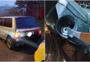Polícia Militar recupera veículo furtado com garfo na ignição e prende autor do crime