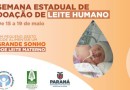 Na semana estadual de doação de leite humano, Estado busca ampliar número de doadoras