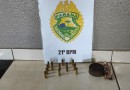 Dois homens são presos com munições de arma de fogo e maconha, em Barracão