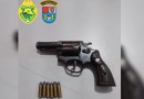 Polícia Militar efetua prisão por porte ilegal de arma de fogo