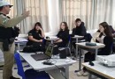 Polícia Militar promove ação de conscientização sobre trânsito com estudantes