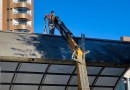 Revitalização do espaço coberto do calçadão é iniciada