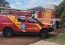 Incêndio é registrado no Bairro Alvorada