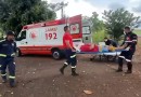 Motorista fica ferido em acidente registrado entre Pranchita e Pérola D'Oeste