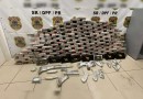 Polícia apreende drogas e armas e prende motorista no Paraná