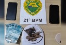Polícia Militar apreende menor de idade por tráfico de drogas
