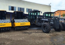 Município recebe novas máquinas para intensificar recuperação das estradas rurais