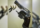 Após efetuar disparo de arma de fogo em frente a casa de shows, homem é detido pela polícia