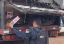 Polícia Rodoviária Federal apreende carga de cigarros contrabandeados na BR-163 em Toledo