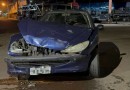 Acidente entre dois veículos no bairro Industrial em Francisco Beltrão