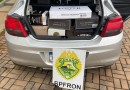 BPFRON apreende veículo carregado em Santo Antônio do Sudoeste-PR