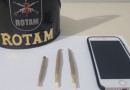 ROTAM flagra Policial Penal com três cigarros de maconha em Francisco Beltrão