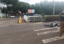 Acidente entre motos deixa dois feridos, no Vila Nova