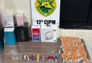Dois homens são presos com medicamentos contrabandeados e eletrônicos na PR-280