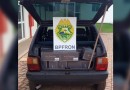 BPFRON apreende veículo carregado com bebidas estrangeiras em Barracão-PR