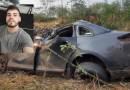 Morre no hospital condutor de veículo que foi encontrado capotado no acesso Linha São Marcos