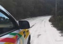 Rodovias são interditadas após congelamento de pista em SC