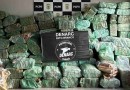 É apreendido 2,3 toneladas de maconha escondidas em carga de milho