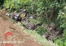 Motorista de 27 anos morre após tombamento de carreta em Medianeira