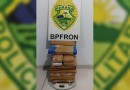 Policiais Militares do BPFRON interceptam grande quantidade de maconha em operação de Fronteira