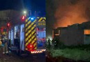 Incêndio atinge barracão abandonado