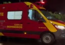 Condutora de moto fica ferida após colisão com camionete