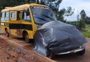 Vítimas fatais de acidente envolvendo carro e ônibus escolar são identificadas