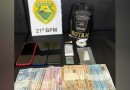 Sócio de casa de shows é preso por tráfico de drogas na PR-483