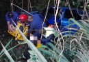 Mulher fica ferida após se envolver em acidente de trânsito na Serra do BNH