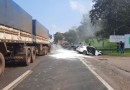 Acidente na PR 483 deixa duas mulheres feridas