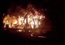 Incêndio destrói residência no interior de Francisco Beltrão