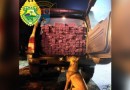 PRE apreende veículo carregado com 150 kg de maconha; um homem foi preso