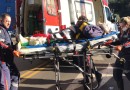 Motociclista sofre fratura exposta em colisão no cruzamento da Romeu Lauro com a União da Vitória