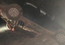 Veículo cai em rio, em Dois Vizinhos