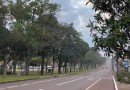 Domingo segue com tempo fechado e temperaturas amenas